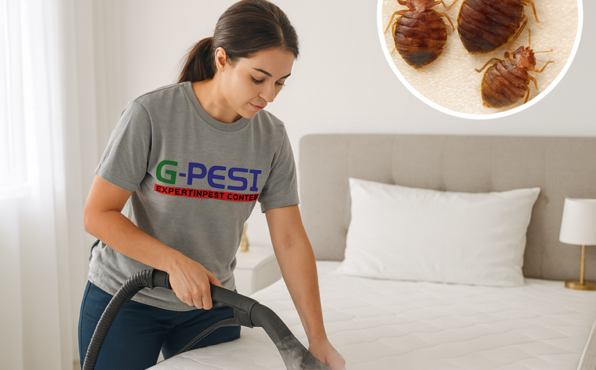 At G-PEST, our bed bug specialists follow a systematic inspection process to identify the exact hiding spots—mattresses, bed frames, cracks, electrical points, and fabric areas. We use a combination of residual spray, steam-based heat application, and targeted chemical treatment to break the bed bug life cycle completely. At G-PEST, our bed bug specialists follow a systematic inspection process to identify the exact hiding spots—mattresses, bed frames, cracks, electrical points, and fabric areas. We use a combination of residual spray, steam-based heat application, and targeted chemical treatment to break the bed bug life cycle completely.