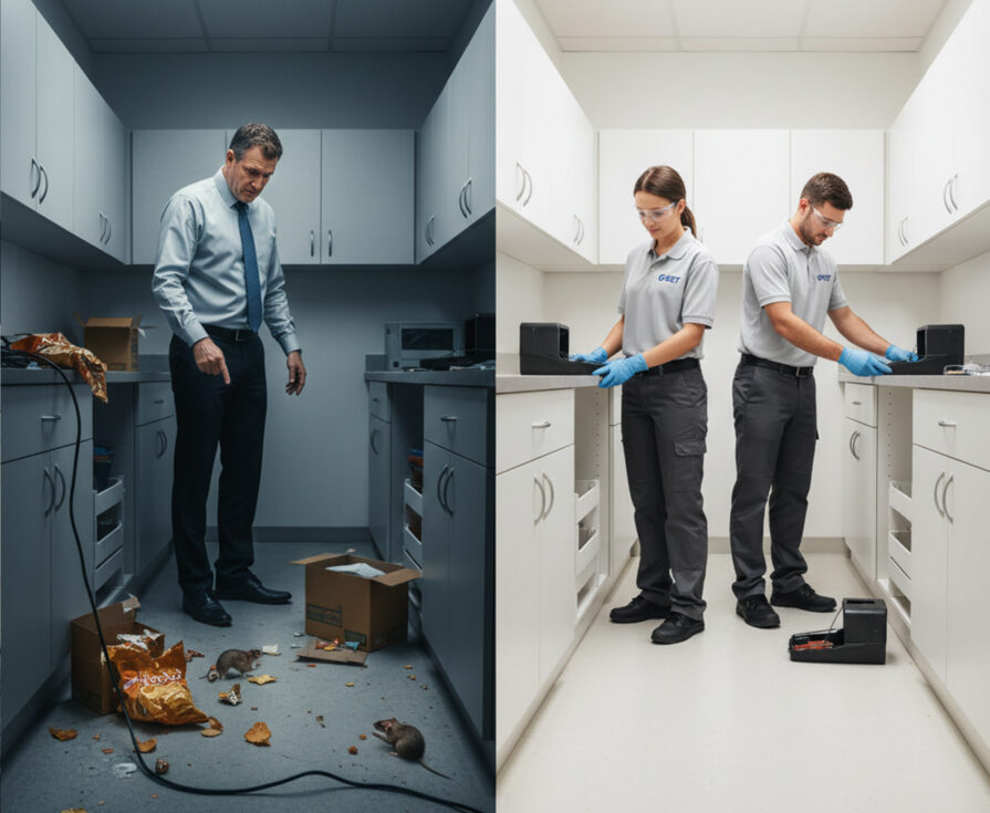 Safe and odourless cockroach control for homes & kitchens in Vizag & Vijayawada. G-Pest provides gel & spray treatment with long-term relief.